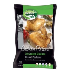 10-12 Halal Cooked Chicken Breasts (283g-340g) X32