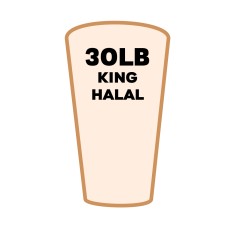 30lb King (Halal) XSINGLE